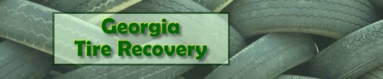 Georgia Tire Recovery logo depicts a pile of tires.